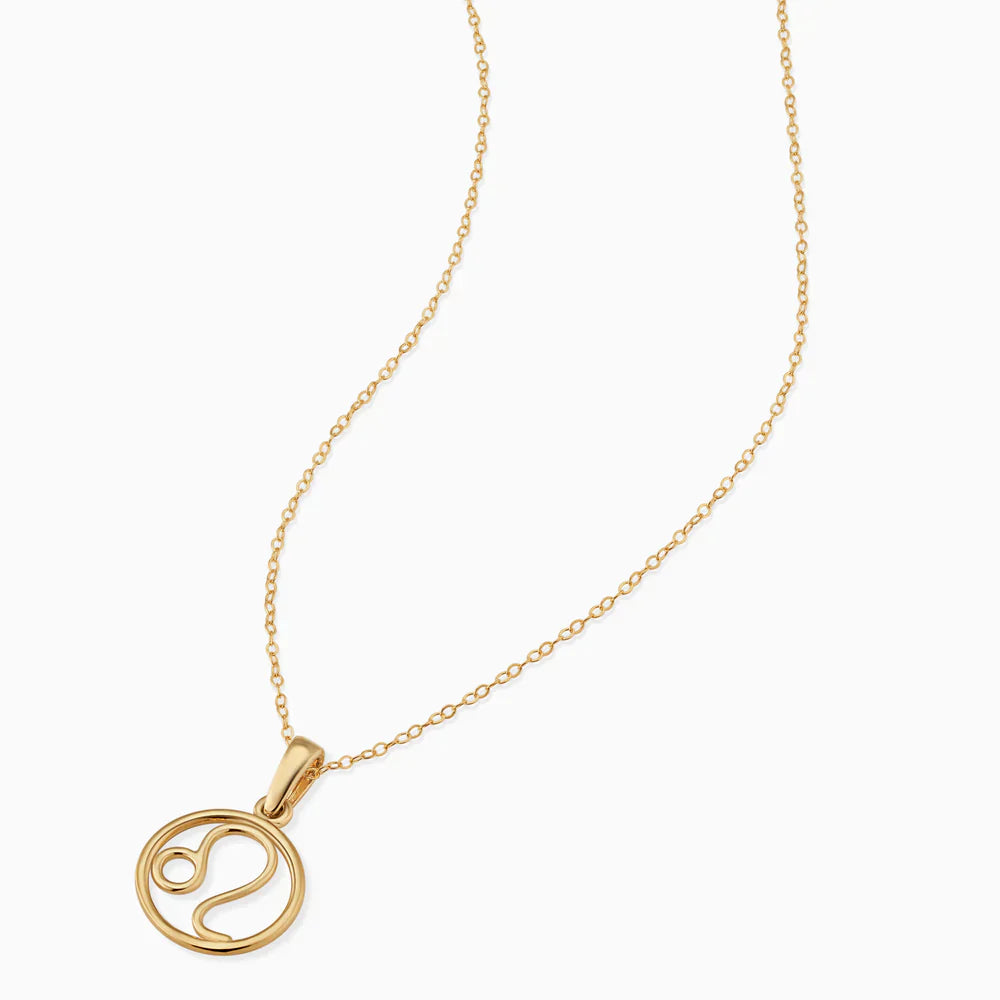 Golden Zodiac Sign Necklace