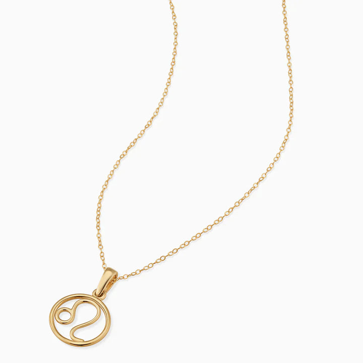Golden Zodiac Sign Necklace