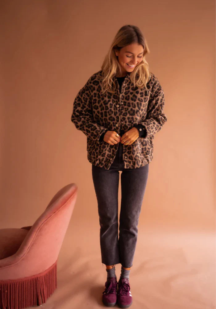 Brooke™ | Cozy Leopard Jacket