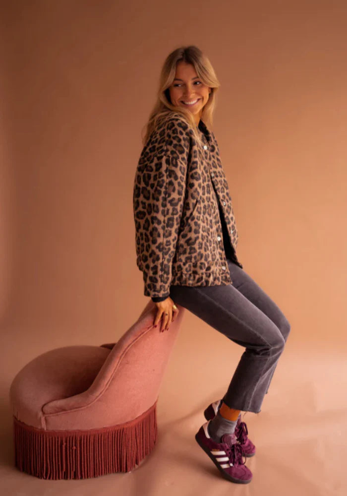 Brooke™ | Cozy Leopard Jacket