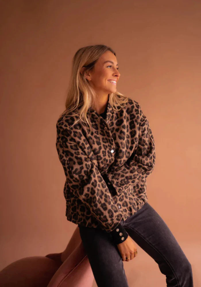 Brooke™ | Cozy Leopard Jacket