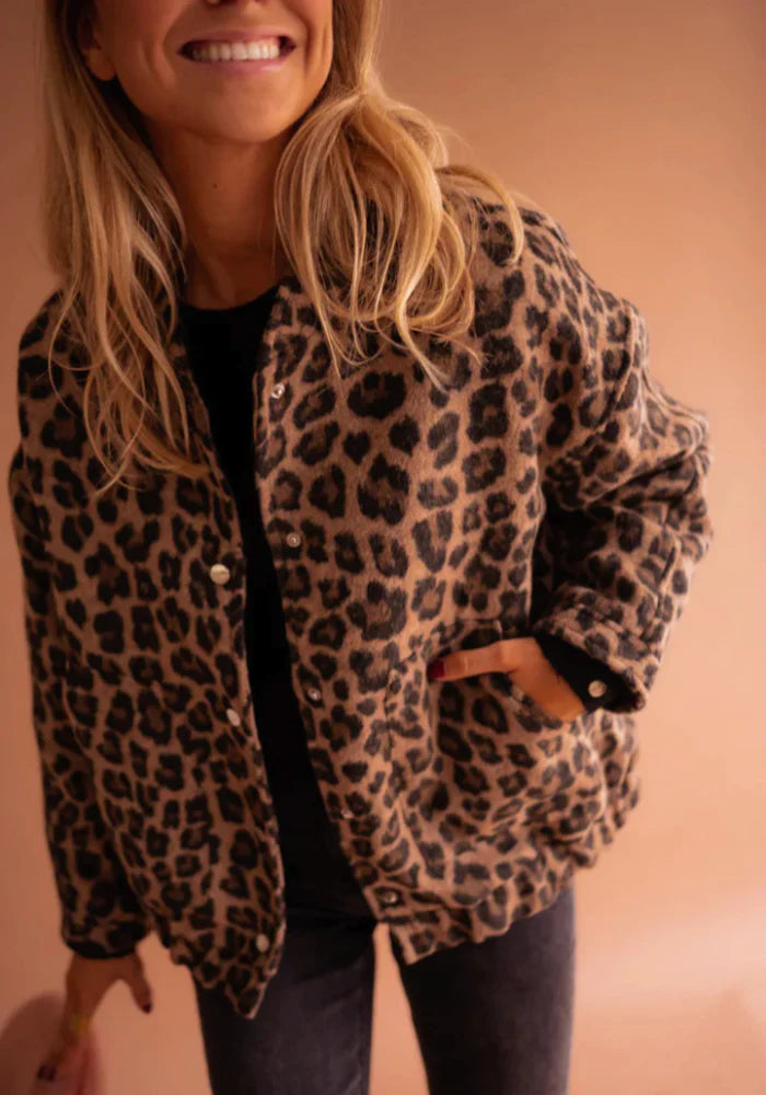 Brooke™ | Cozy Leopard Jacket
