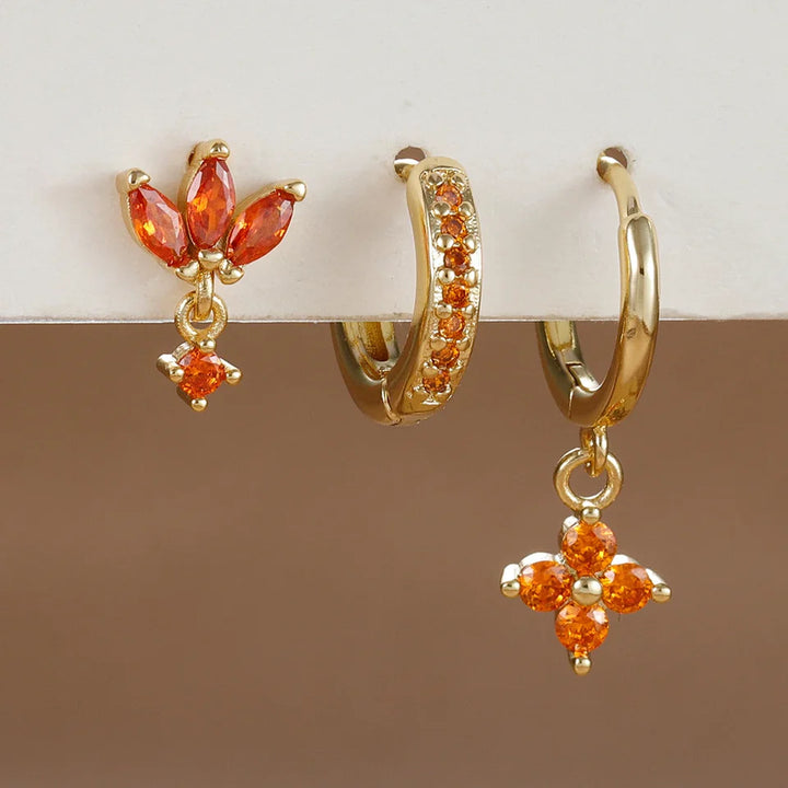Charlotte™ | Sunpetal Dangle Set