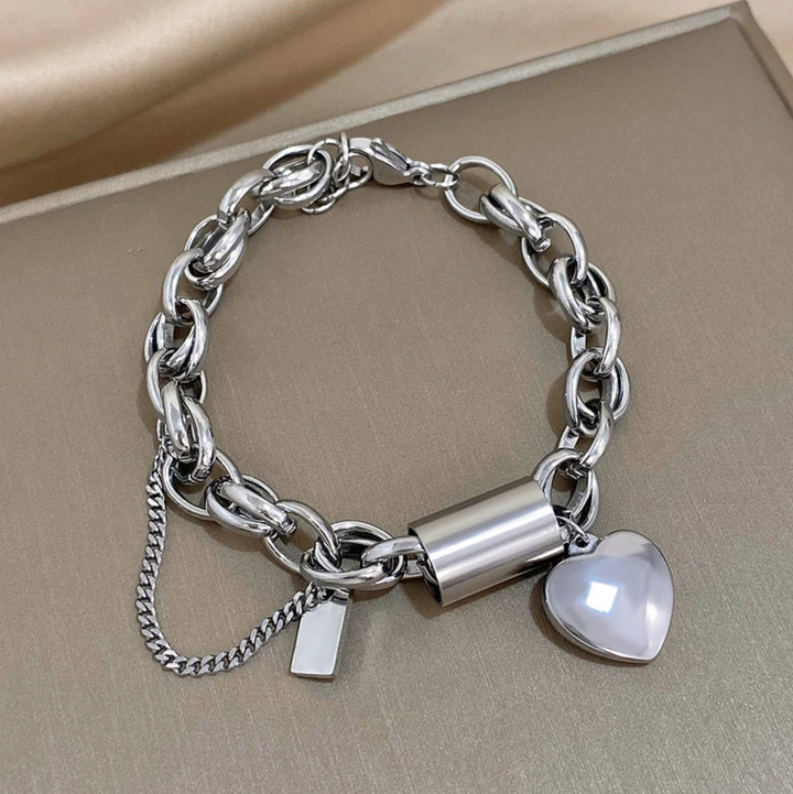 Heartened Chunky Bracelet