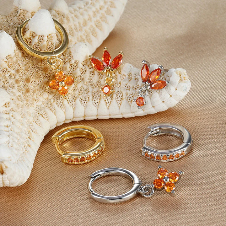 Charlotte™ | Sunpetal Dangle Set