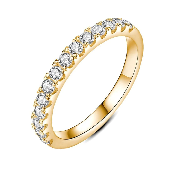 Eva Moissanite Pavé Band