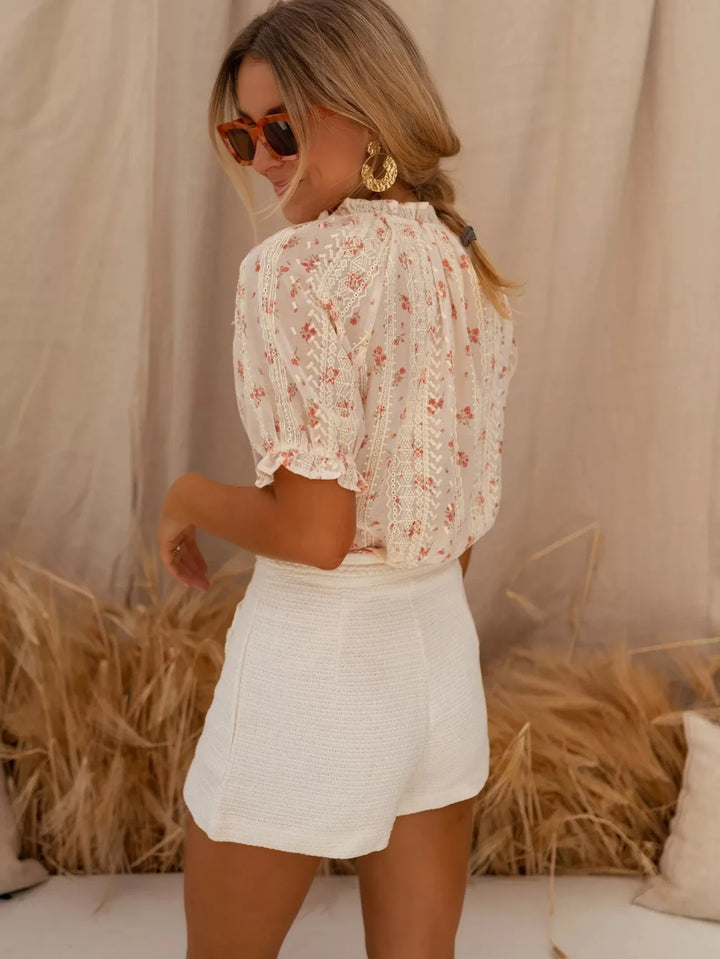 Leah™ | Relaxed Floral Blouse