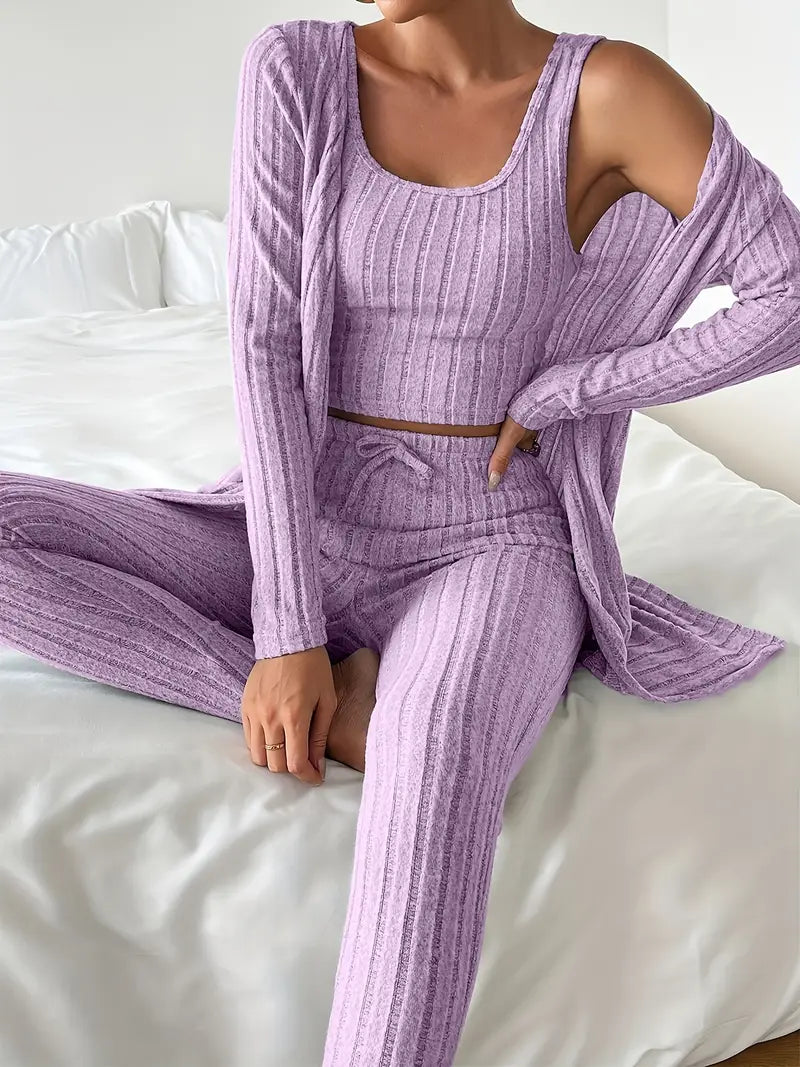 Aurora™ | Timeless Ribbed 3-Piece