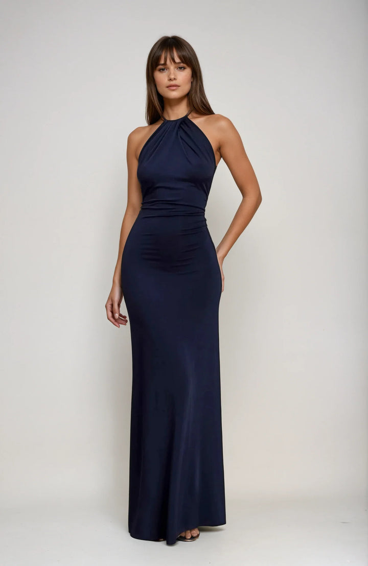 Maddy™ | Halter-Style Maxi Dress