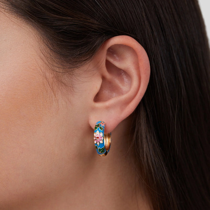 Vibrant Garden Blossom Earrings