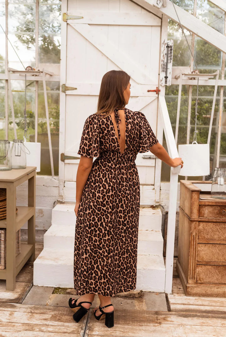 Stella™ | Soft Leopard Maxi Dress