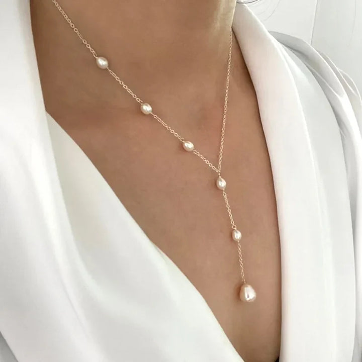 Vintage Whisper Pearl Necklace