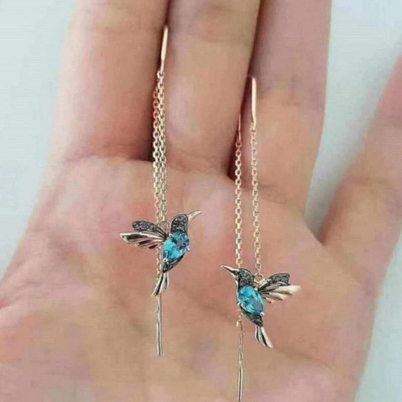 Hummingbird Garden Earrings