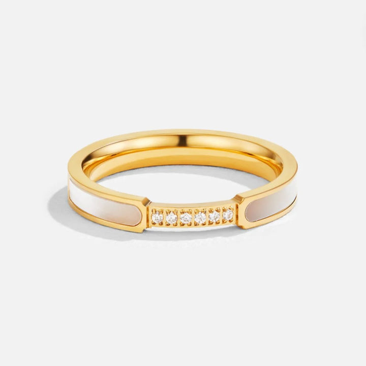 Ivette™ | Pearl & Crystal Ring