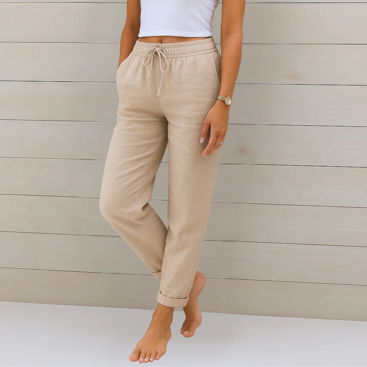 Sydney™ | Premium Linen Stretch Pants