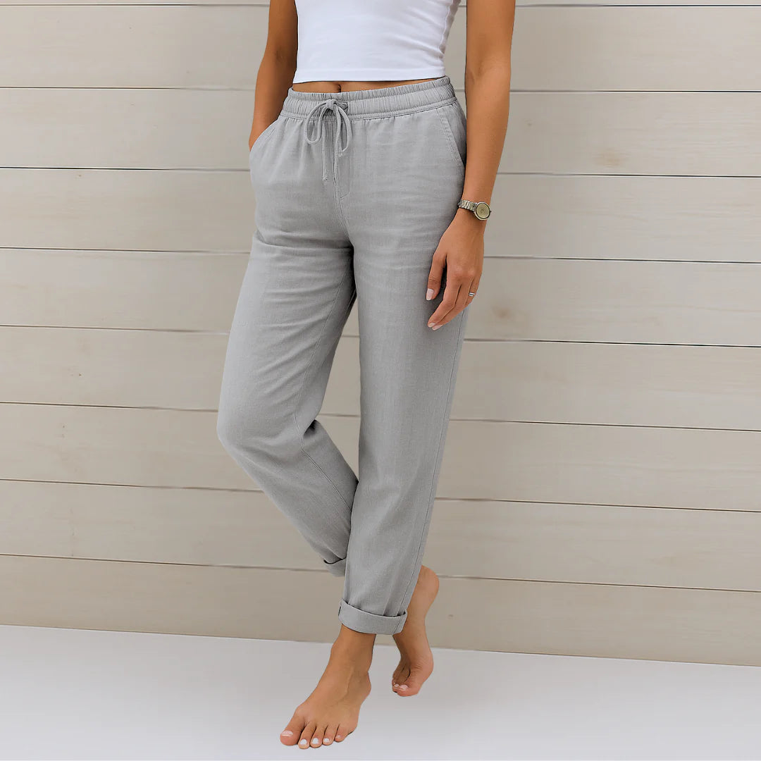 Sydney™ | Premium Linen Stretch Pants