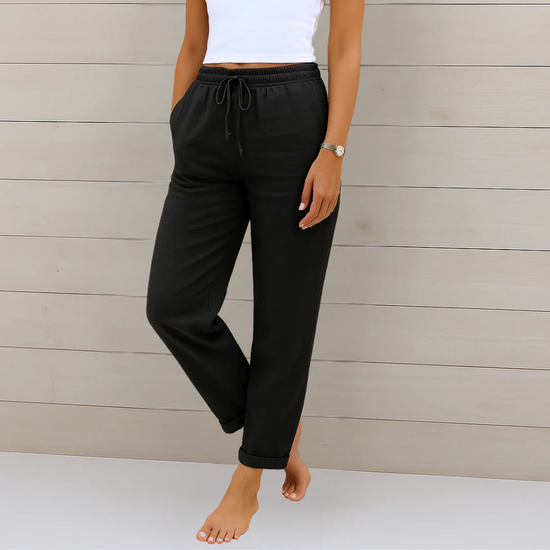 Sydney™ | Premium Linen Stretch Pants