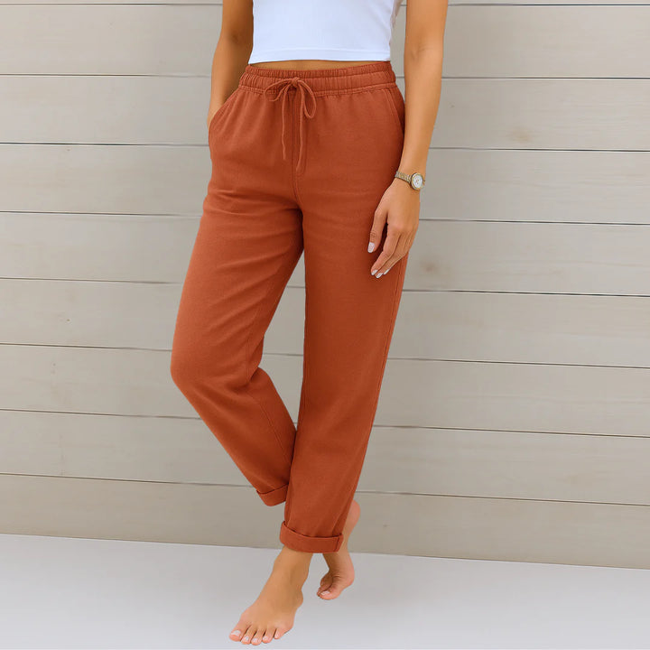 Sydney™ | Premium Linen Stretch Pants
