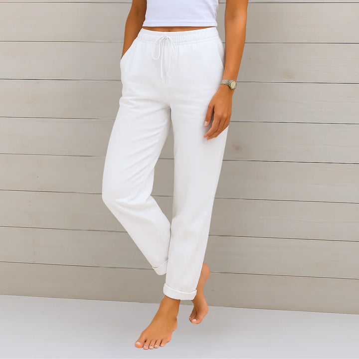 Sydney™ | Premium Linen Stretch Pants