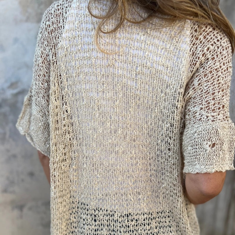 Lena™ | Classic Knit Button Top