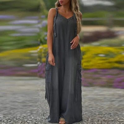 Maya™ | Casual Wide-Leg Jumpsuit