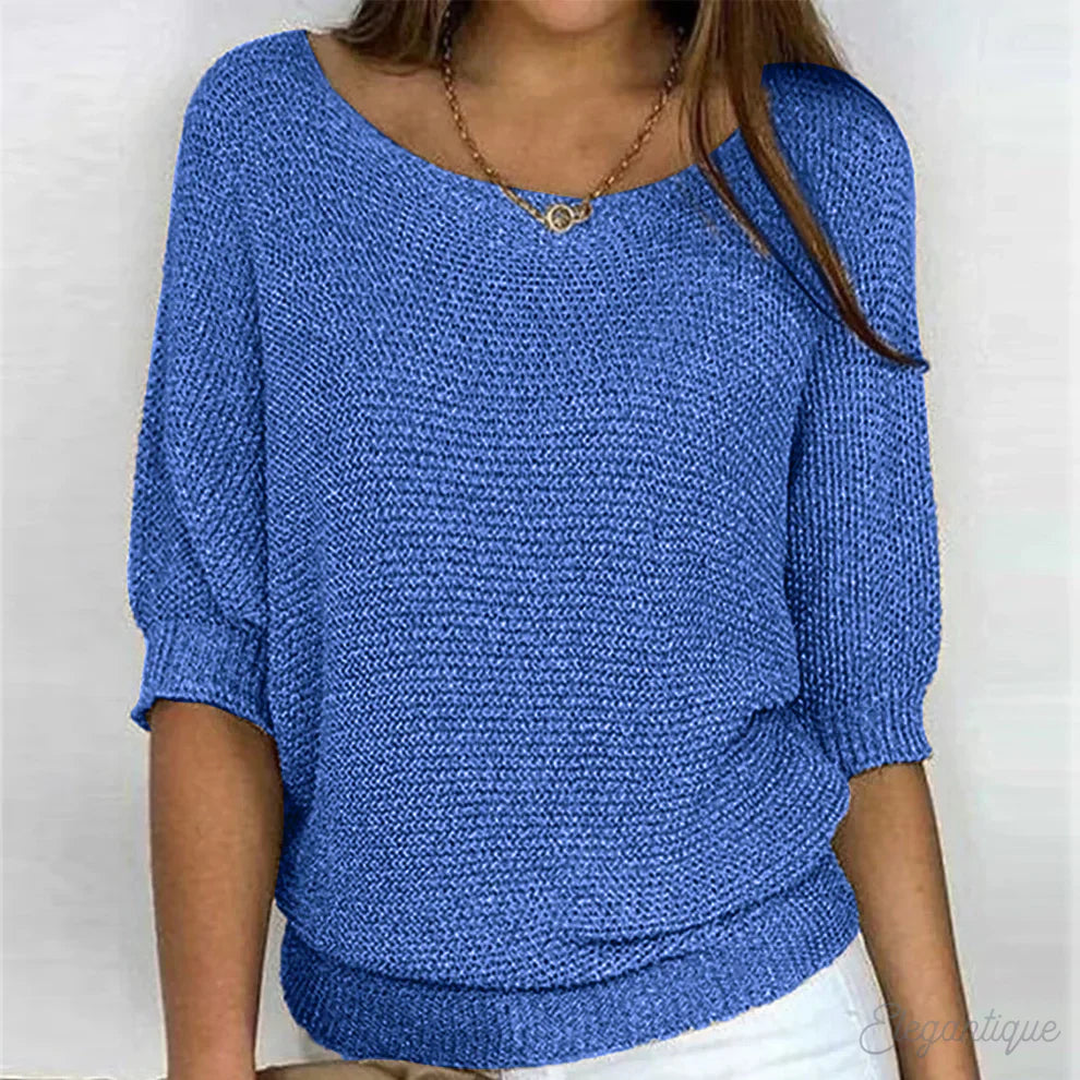 Elora™ | Relaxed Knit Top