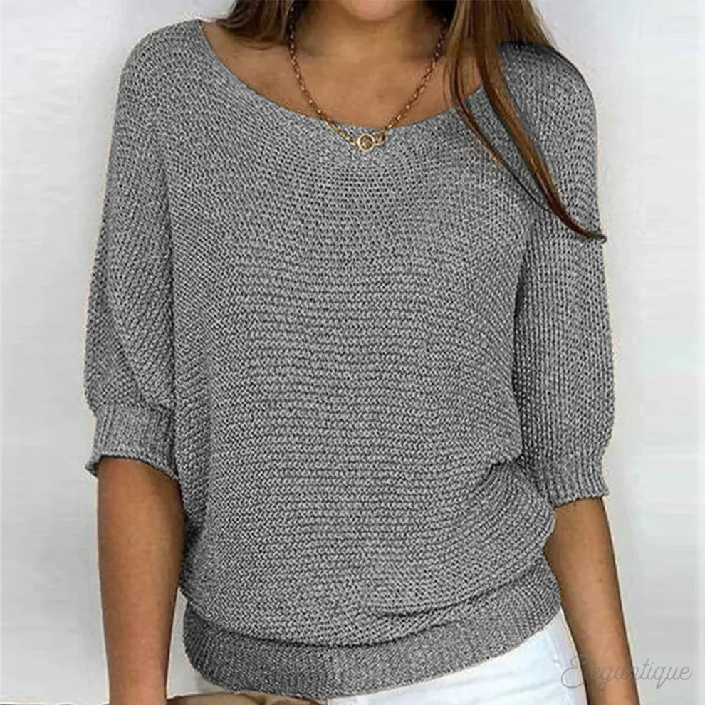 Elora™ | Relaxed Knit Top