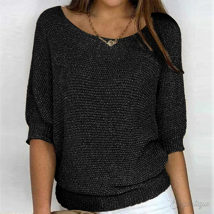 Elora™ | Relaxed Knit Top