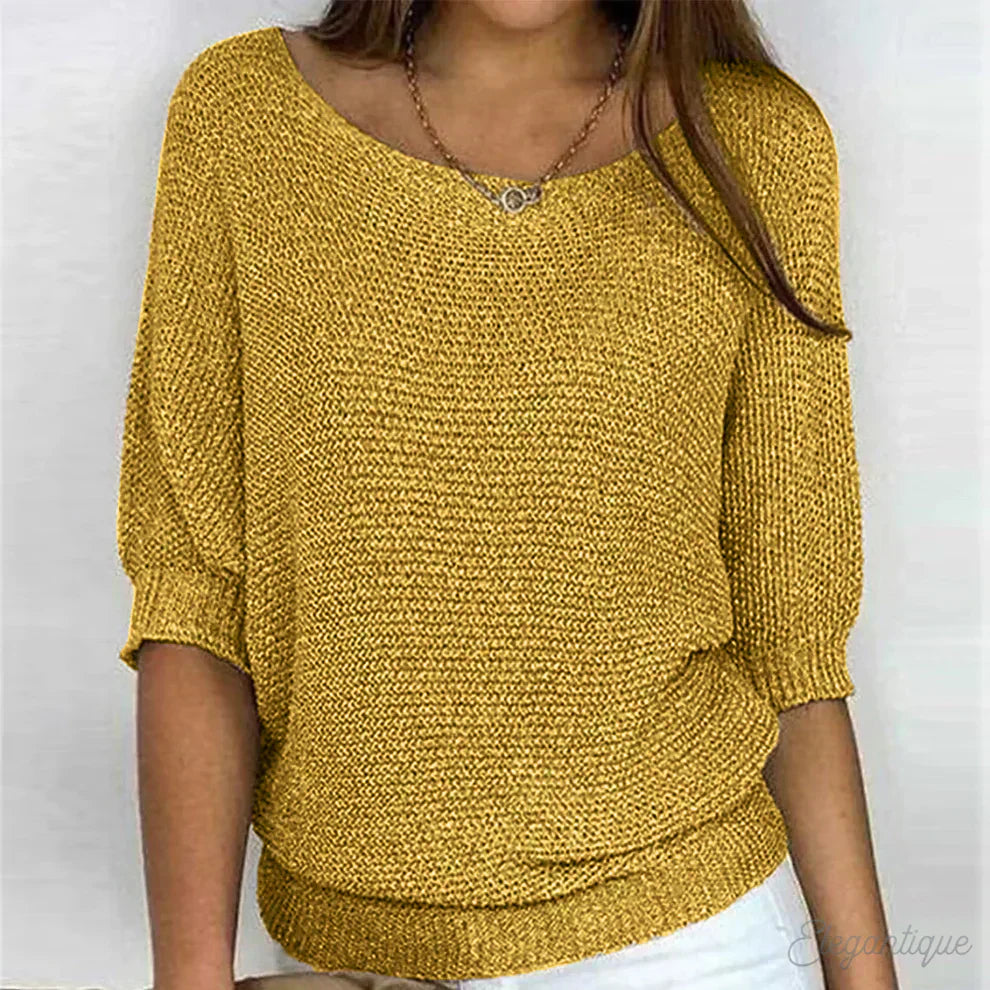 Elora™ | Relaxed Knit Top