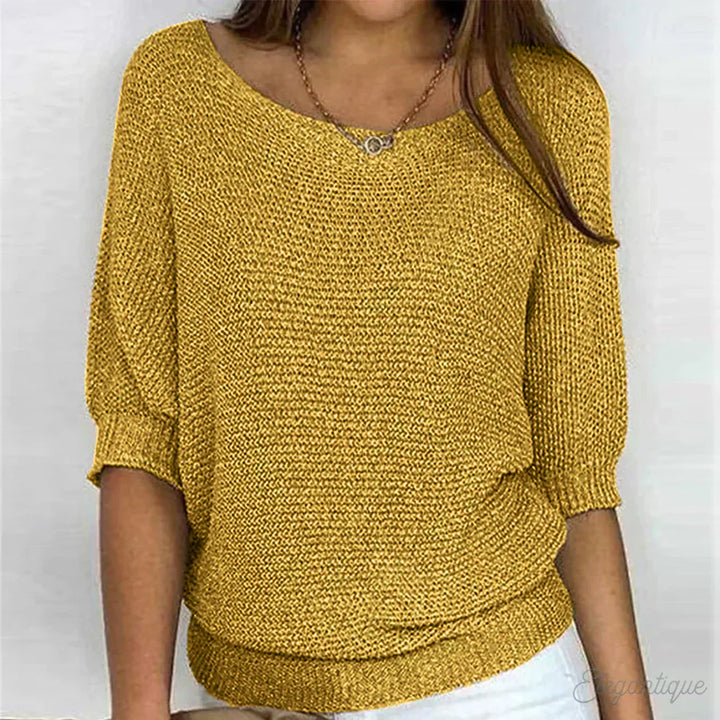 Elora™ | Relaxed Knit Top