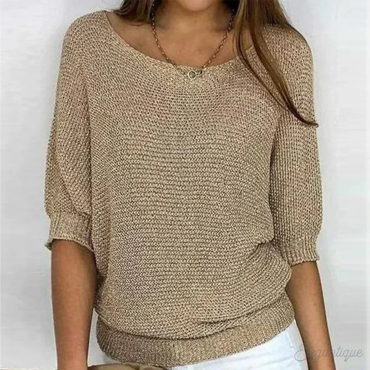Elora™ | Relaxed Knit Top